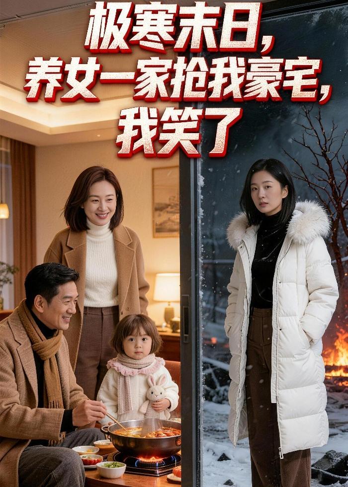极寒末日，养女一家抢我豪宅，我笑了